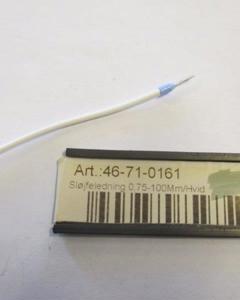 Lap Cable 0.75-100mm/White